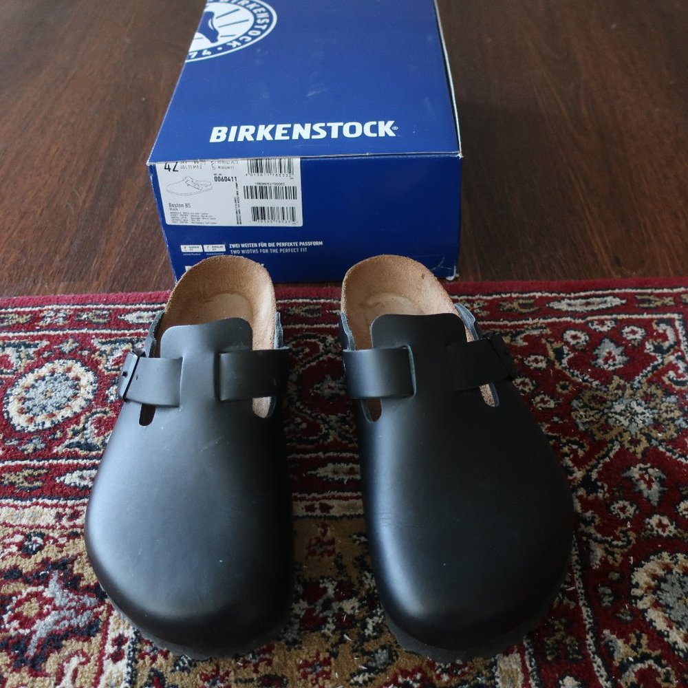 Birkenstock Boston Natural Leather, EU Size 42